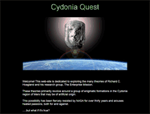 Tablet Screenshot of cydoniaquest.com